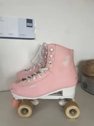 Pattini a rotelle rosa Oxelo