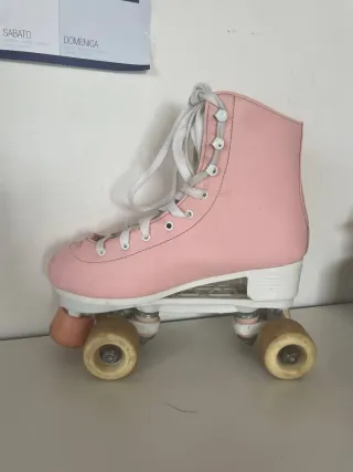 Pattini a rotelle rosa Oxelo