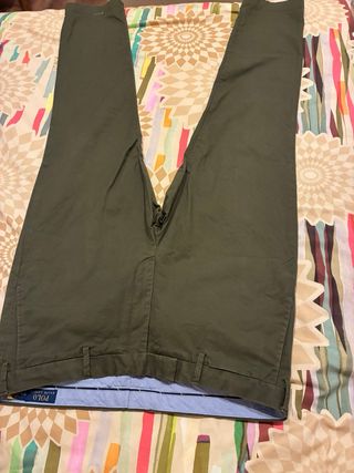 Pantalón Ralph Lauren Verde Talla 38/34