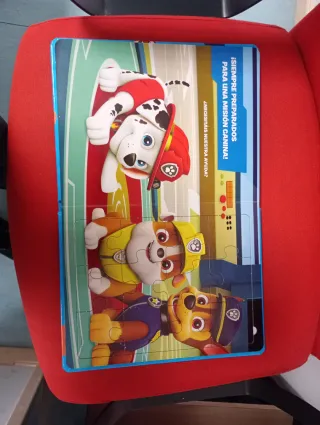 Libro puzzle infantil con 5 puzzles