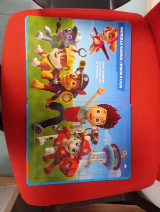 Libro puzzle infantil con 5 puzzles