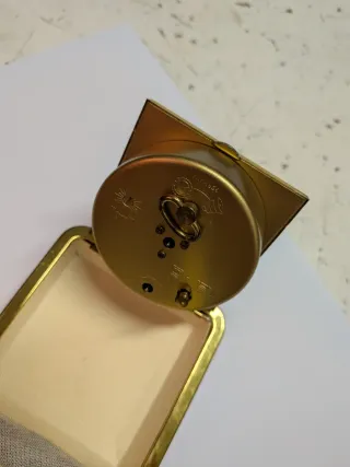 Sveglia da viaggio vintage Europa meccanica