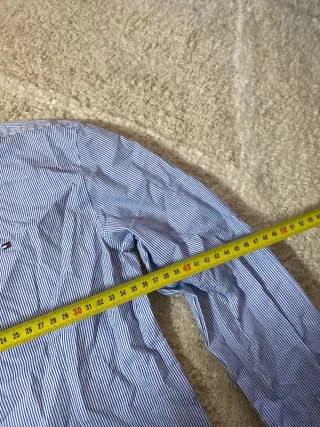 Camisa Tommy Hilfiger Rayas Finas Azul