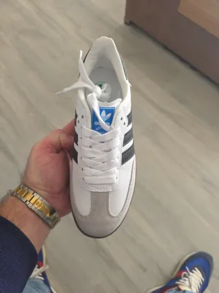 Adidas Samba Zapatillas Blancas Negras