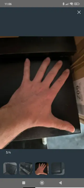 Zapatero Hemnes Ikea Negro