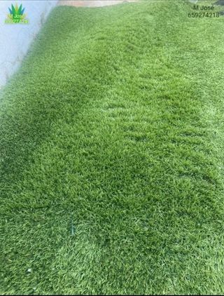 Césped artificial reciclado