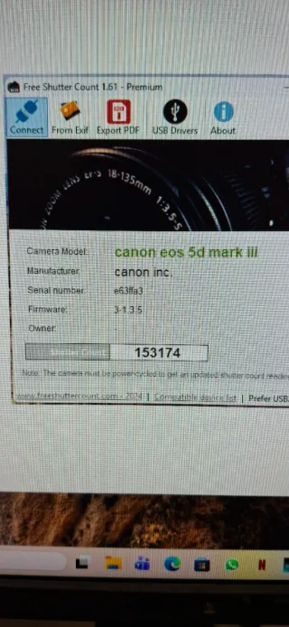 Canon EOS 5D Mark III Negra