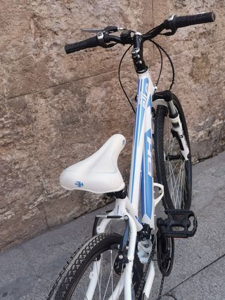 Bicicleta para niña BH Spike Elle Blanca/Azul