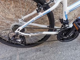 Bicicleta para niña BH Spike Elle Blanca/Azul