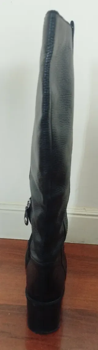 Botas altas Geox tacón negras