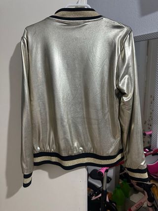 Chaqueta Guess Dorada y Negra