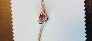 Charm Corazón Madre Bebé