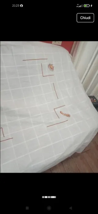 Tovaglia vintage in cotone