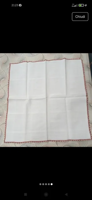 Tovaglia vintage in cotone