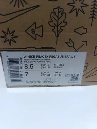 Nike Reactx Pegasus Trail 5 Rosa