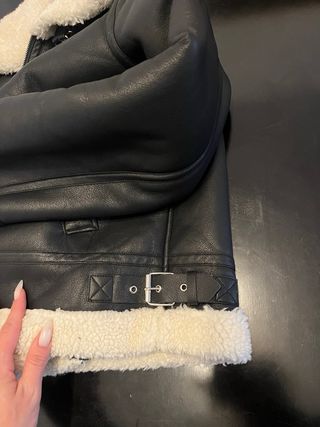 Chaqueta de abrigo con peluche