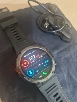 Zunate K56-Pro Smartwatch Negro