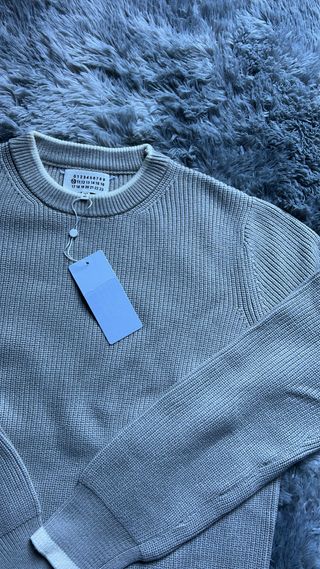 Maison Margiela Jersey Beige/Gris Talla M