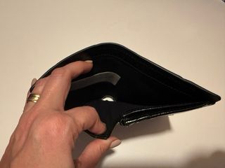 Cartera Adolfo Dominguez Negra Piel Cocodrilo