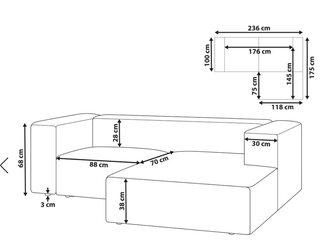 Sofá Belliani Vernon Beige