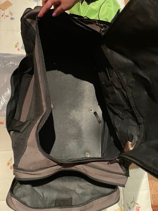 Bolsa Ejercito de Tierra negro y marrón