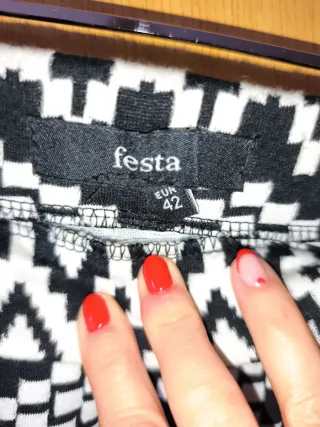 Falda FESTA Talla 42 Estampado Étnico