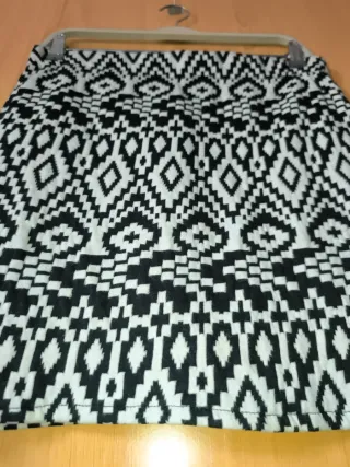 Falda FESTA Talla 42 Estampado Étnico