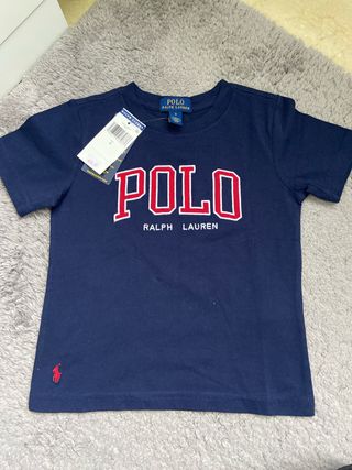 Camiseta Polo Ralph Lauren Azul Talla 2-3 años