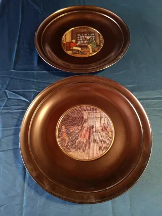 Decorazione vintage inglese grande da parete 36cm