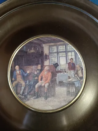 Decorazione vintage inglese grande da parete 36cm