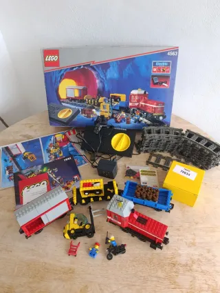 Lego 4563 tren eléctrico vintage