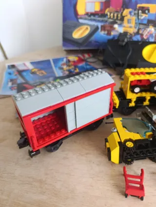 Lego 4563 tren eléctrico vintage