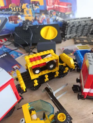 Lego 4563 tren eléctrico vintage