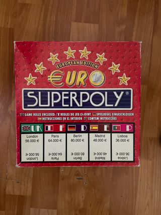 Juego de mesa Superpoly Edición Europea