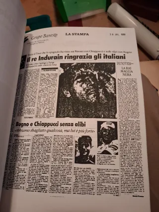 Resumen prensa Equipo Ciclista Banesto 1991