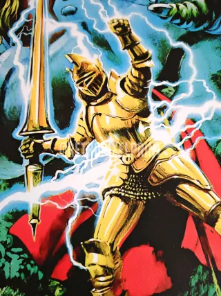 Ghouls n Ghosts Lona 50x70cm