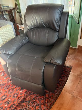 Poltrona Relax Elettrica Reclinabile Marrone