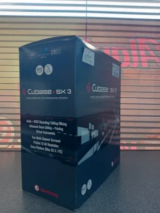 Steinberg Cubase SX3 PC/MAC precintado