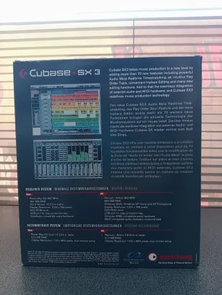 Steinberg Cubase SX3 PC/MAC precintado