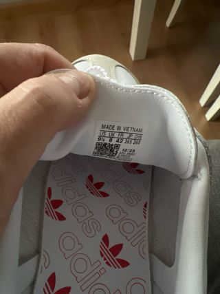 Zapatillas Adidas Samba Blancas y Rojas