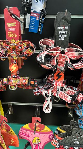 Coleira para cão Dashi La Casa de Papel e outras