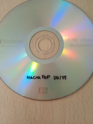 DVD Nacha Pop - Un día cualquiera...