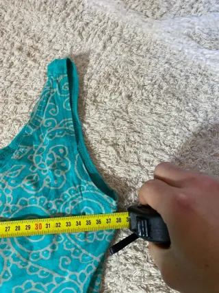 Vestido Desigual azul multicolor retro