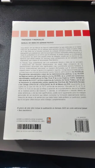 Manual de derecho administrativo (Papel + e-book)