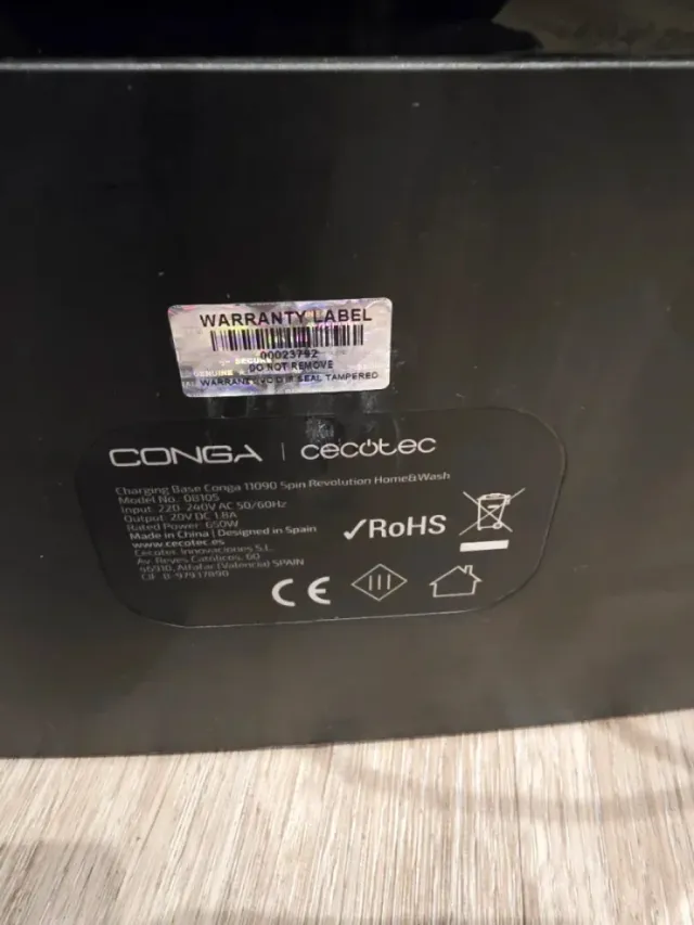 Base Autovaciado Conga 7490/8290/8490 immortal