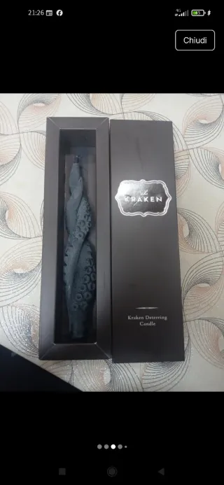 Candela Kraken Rara da Collezione