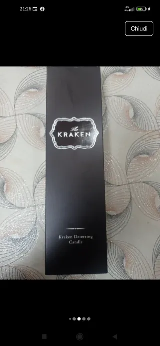 Candela Kraken Rara da Collezione