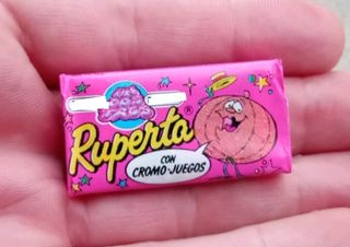 CROMOS LA RUPERTA TV UN DOS TRES RASCA PREMIO 1991