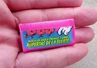 CROMOS LA RUPERTA TV UN DOS TRES RASCA PREMIO 1991