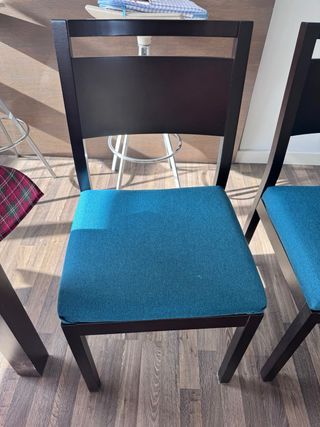 Mesa comedor cristal 6 sillas